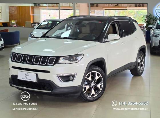 JEEP COMPASS 2.0 16V FLEX LIMITED AUTOMÁTICO JEEP COMPASS 2.0 16V FLEX LIMITED AUTOMÁTICO